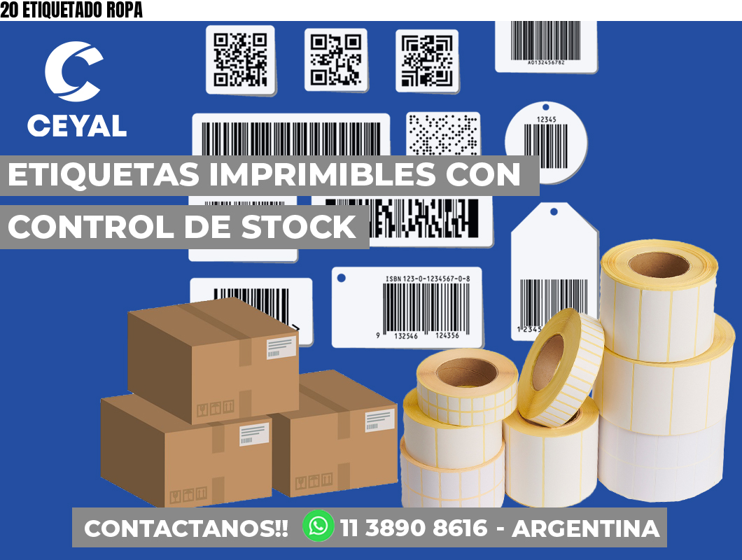 20 ETIQUETADO ROPA