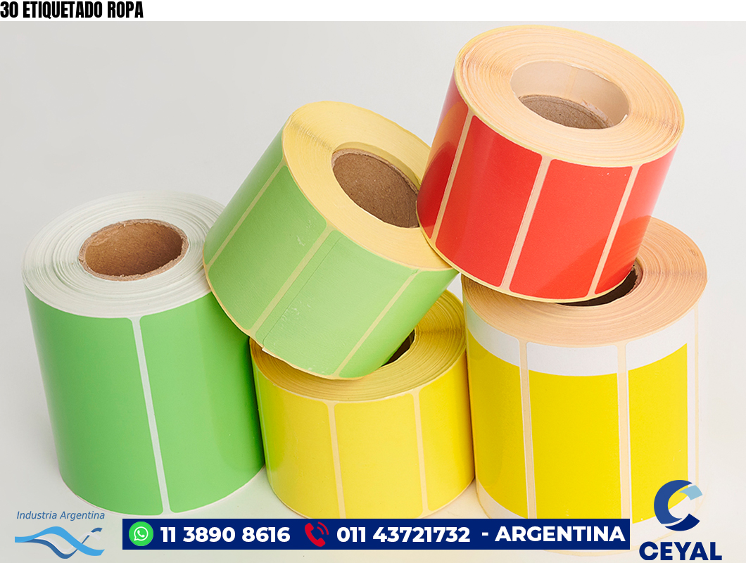 30 ETIQUETADO ROPA