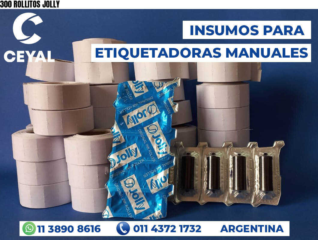 300 ROLLITOS JOLLY