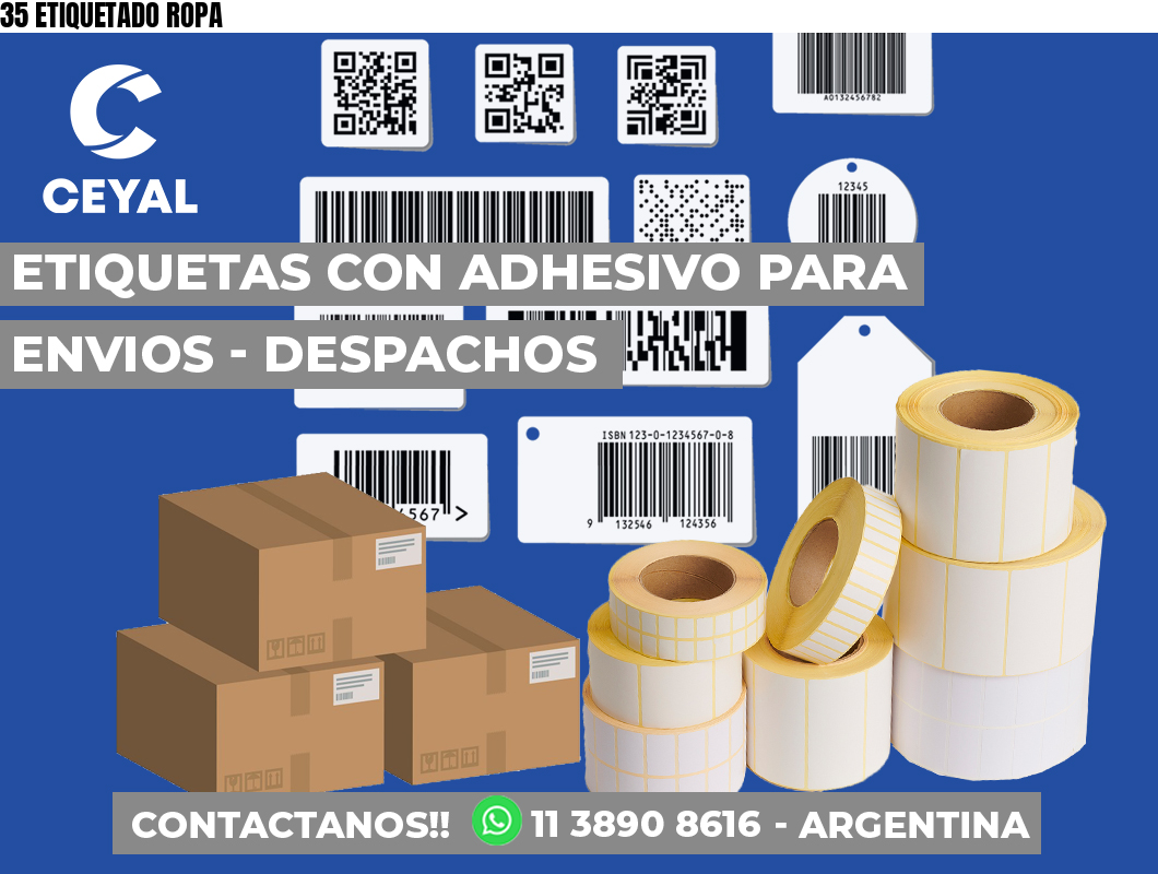 35 ETIQUETADO ROPA