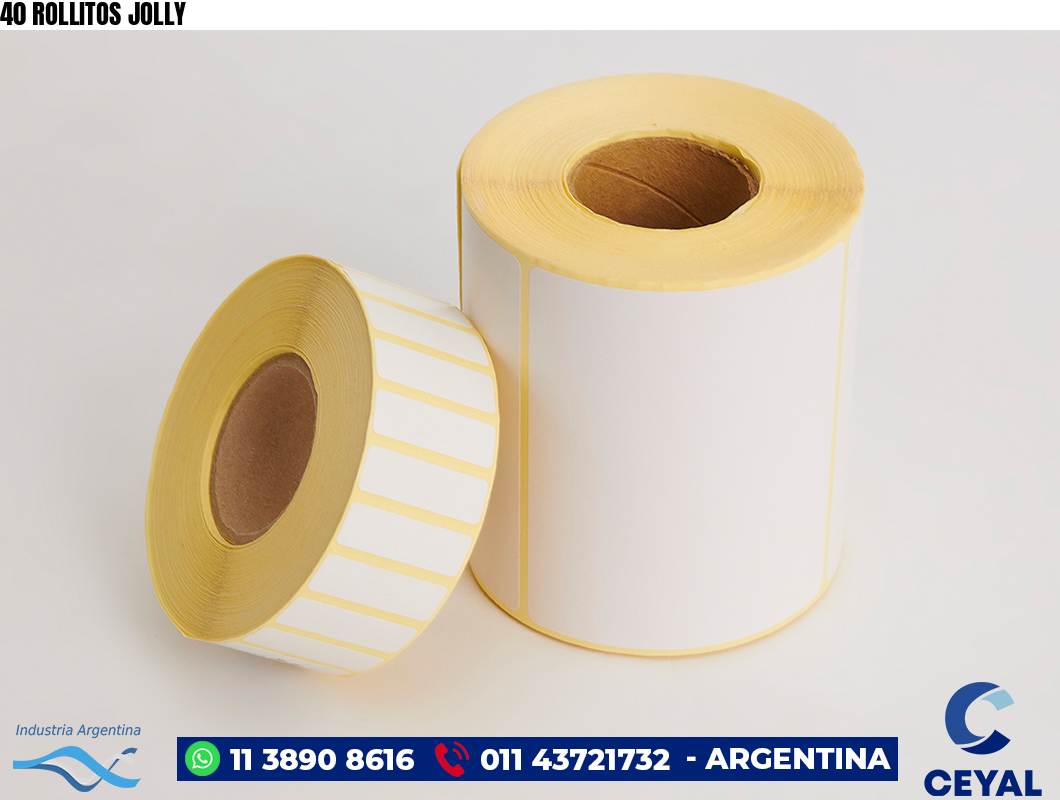 40 ROLLITOS JOLLY