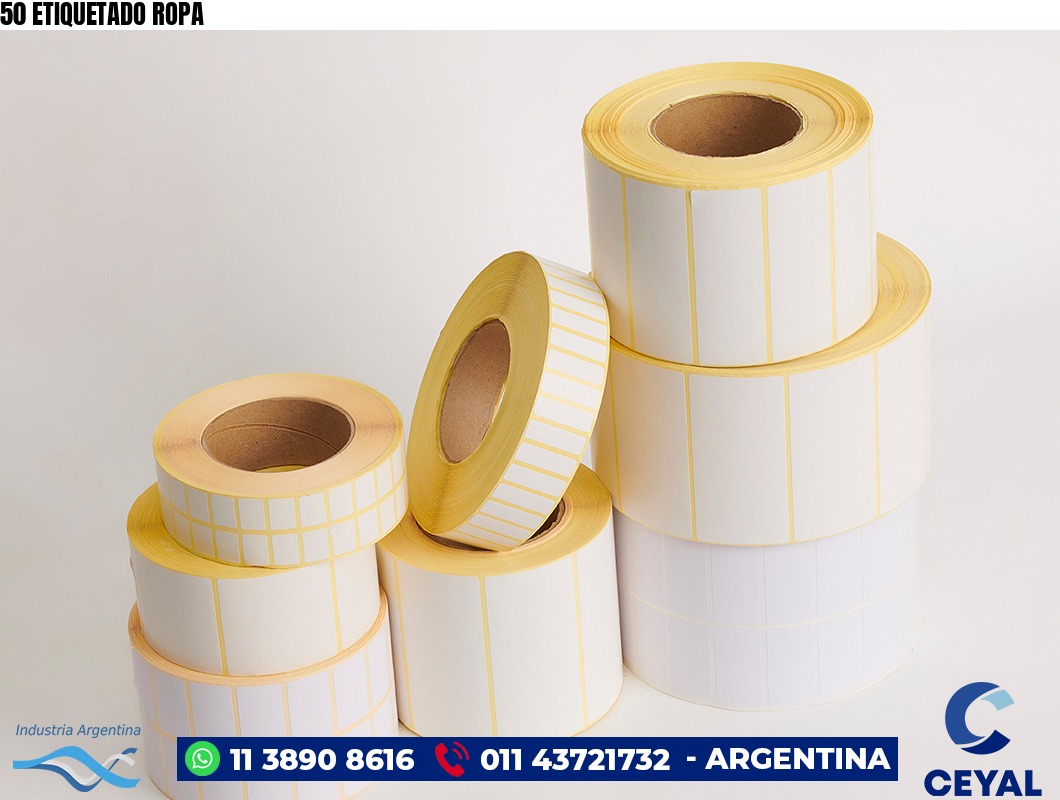 50 ETIQUETADO ROPA