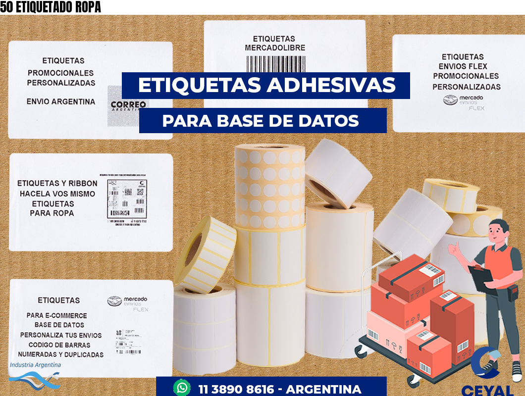 50 ETIQUETADO ROPA