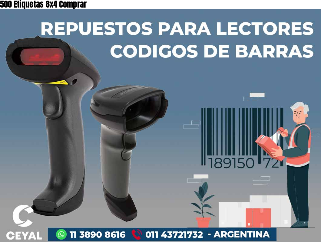 500 Etiquetas 8x4 Comprar