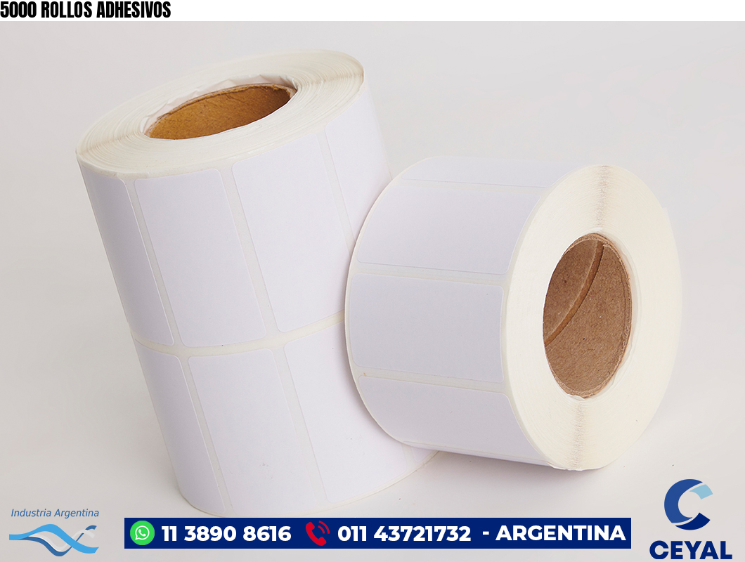 5000 ROLLOS ADHESIVOS