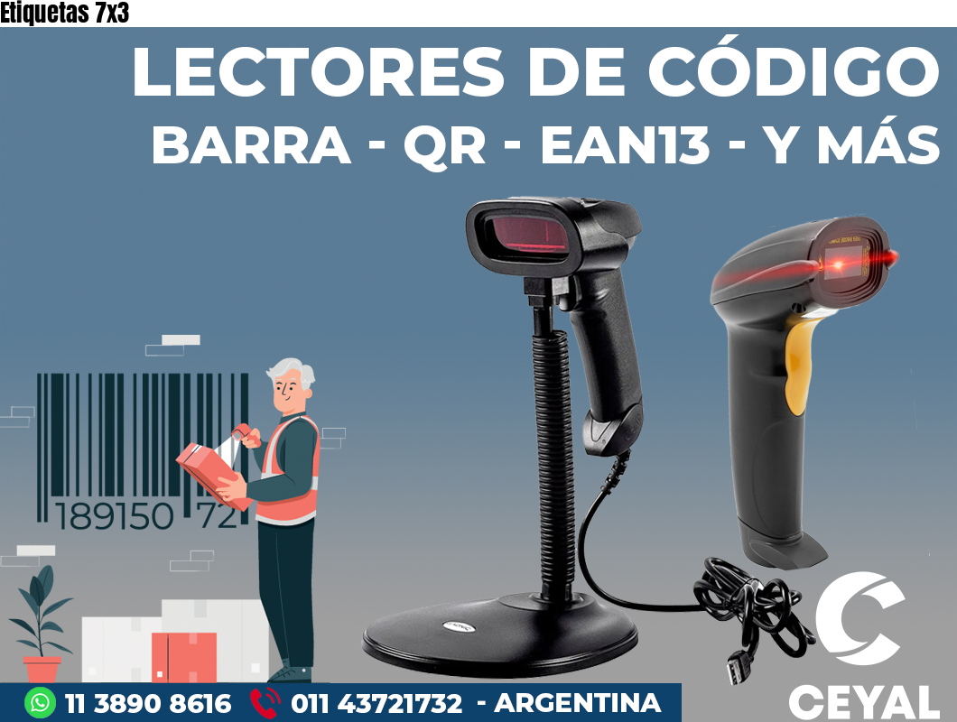 Etiquetas 7x3
