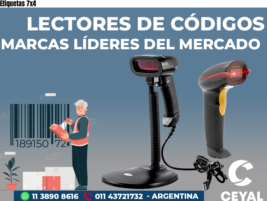 Etiquetas 7x4
