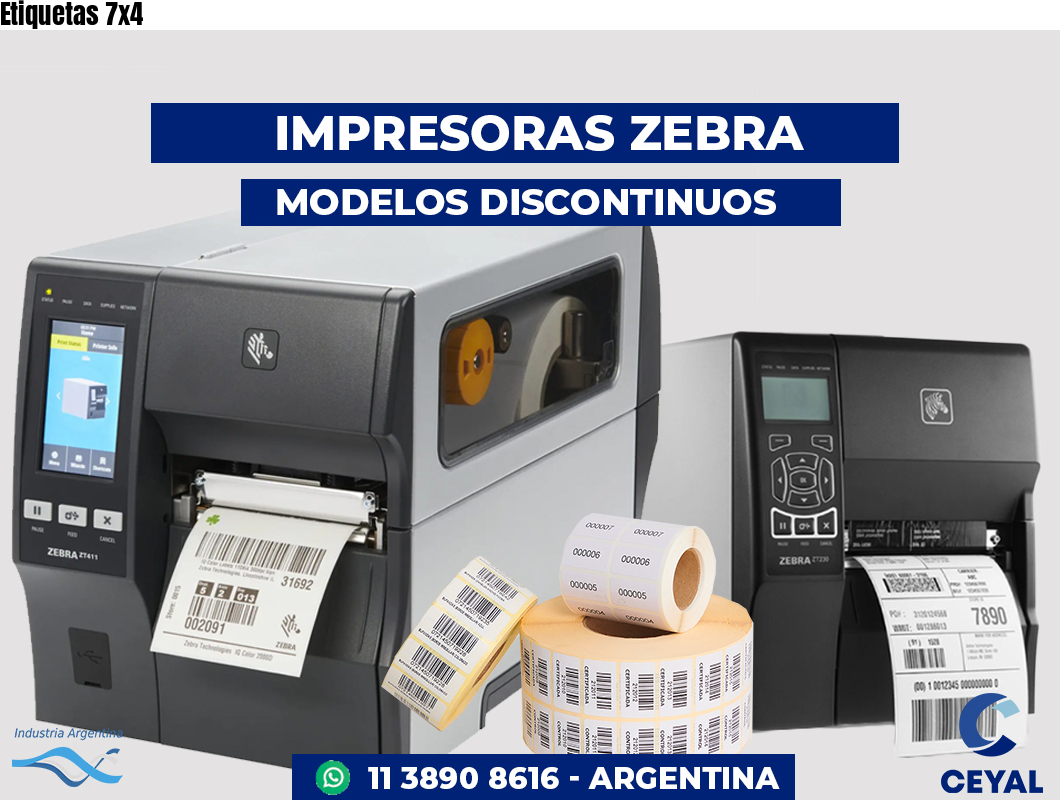 Etiquetas 7x4