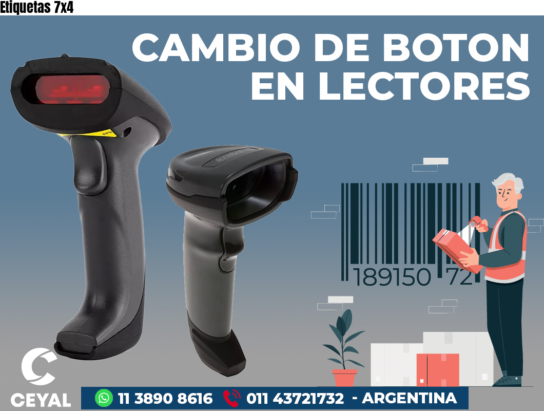 Etiquetas 7x4