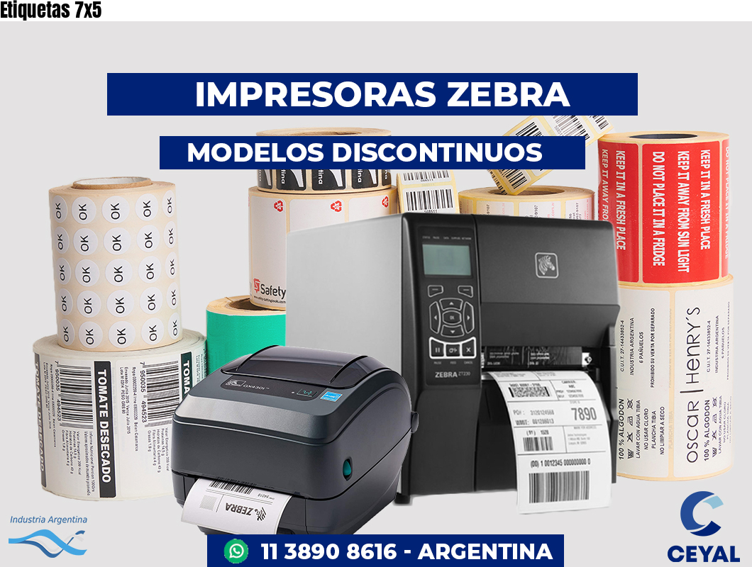 Etiquetas 7x5
