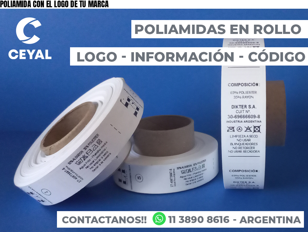 POLIAMIDA CON EL LOGO DE TU MARCA
