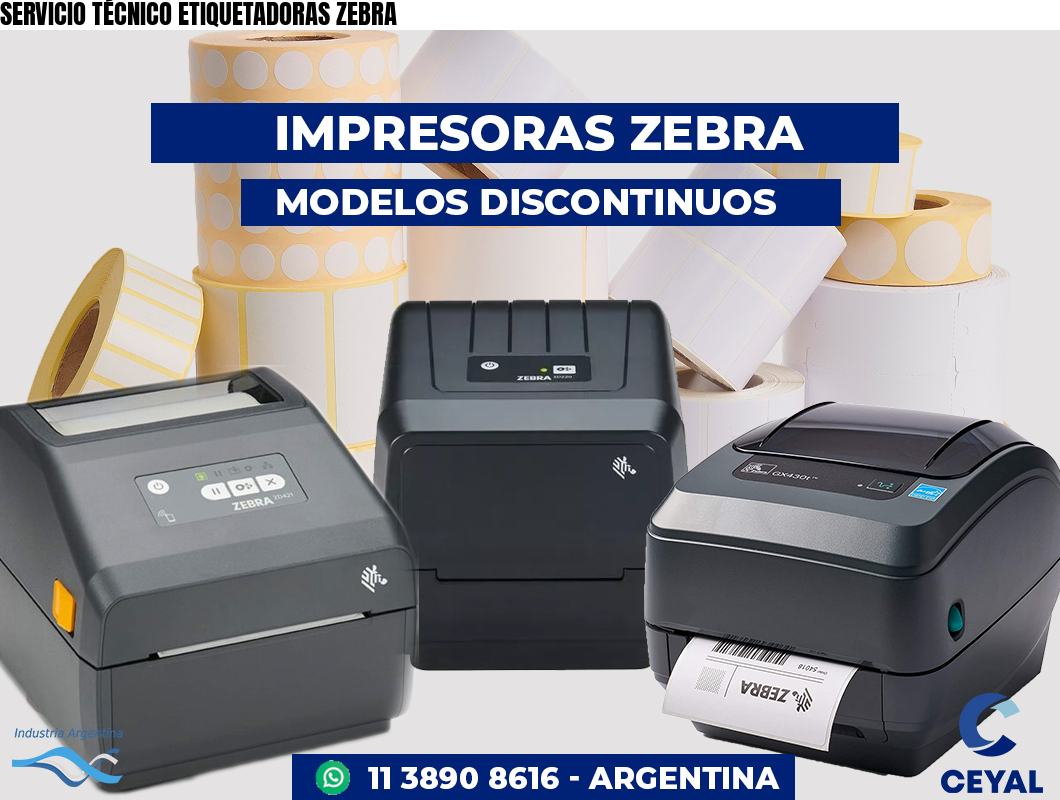 SERVICIO TÉCNICO ETIQUETADORAS ZEBRA