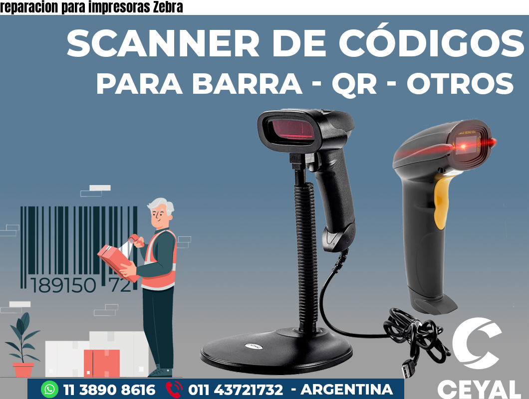 reparacion para impresoras Zebra