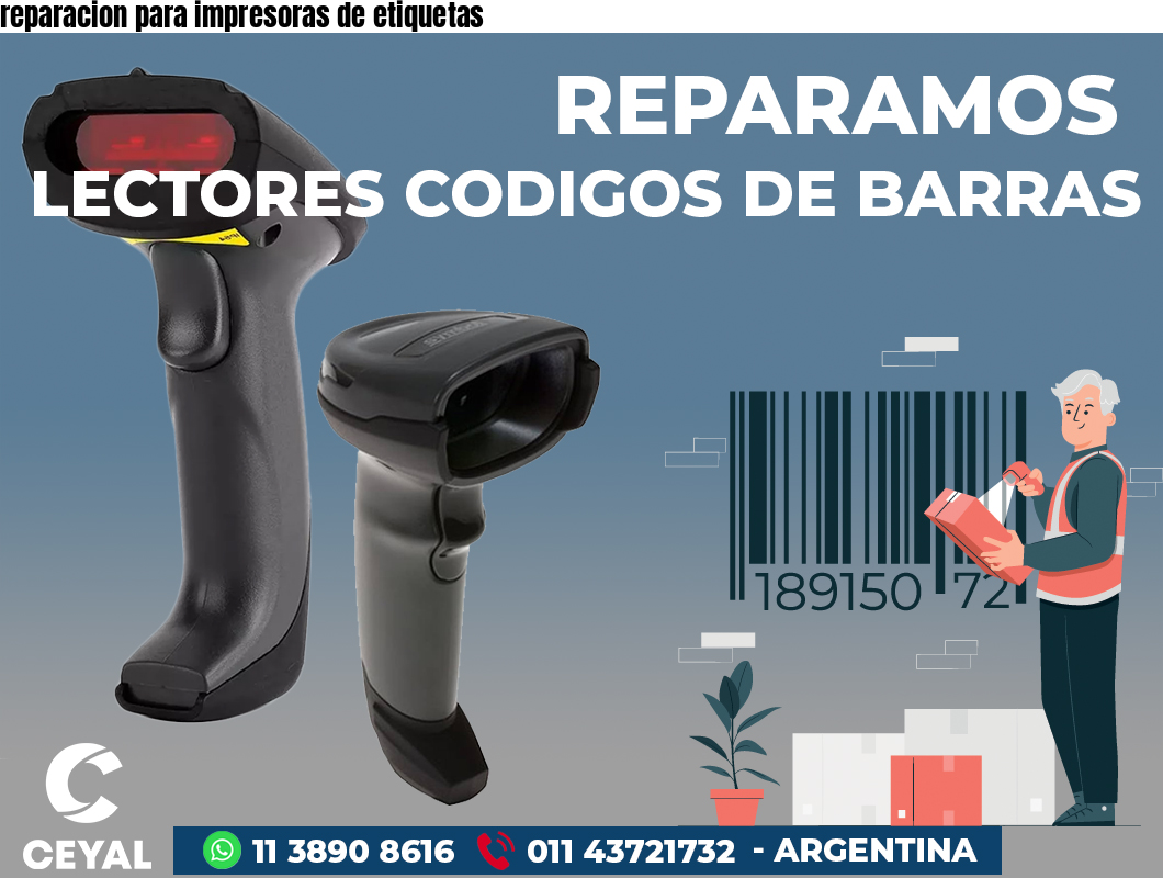 reparacion para impresoras de etiquetas