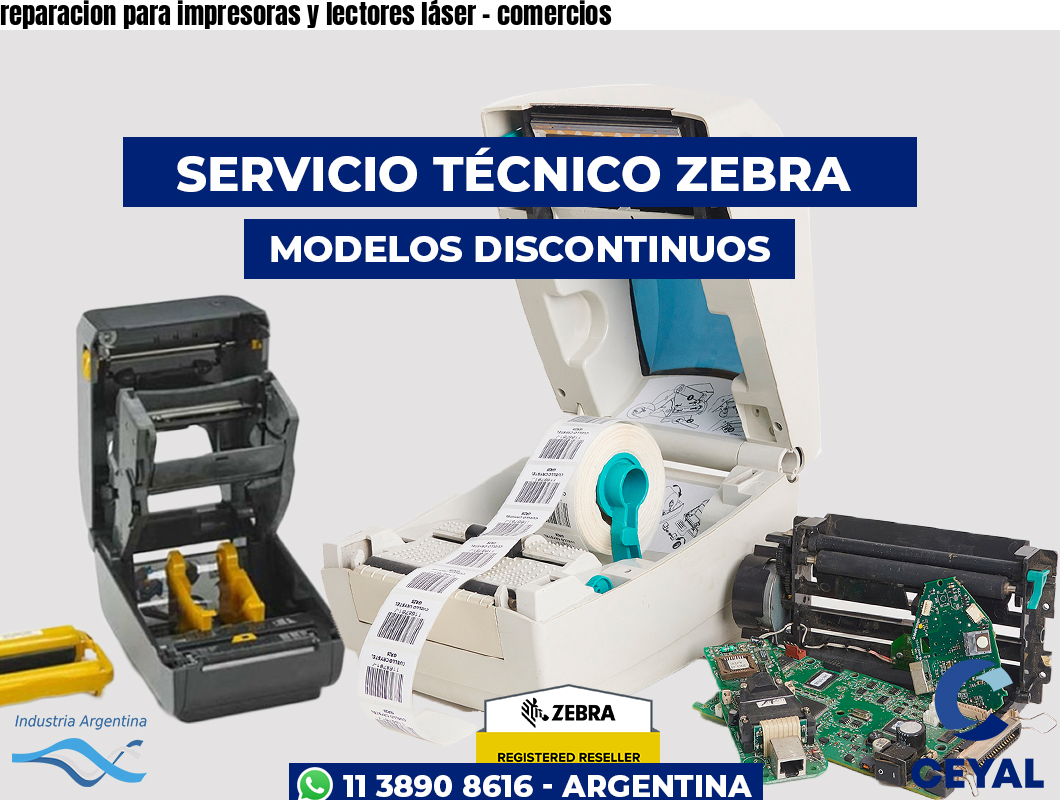 reparacion para impresoras y lectores láser – comercios