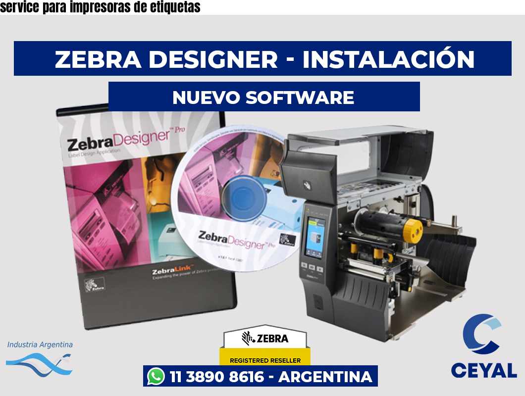 service para impresoras de etiquetas