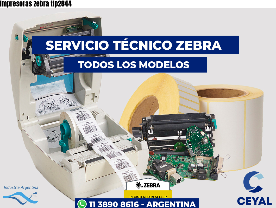 Impresoras zebra tlp2844
