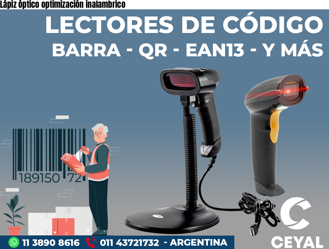 Lápiz óptico optimización inalambrico