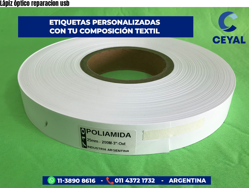 Lápiz óptico reparacion usb