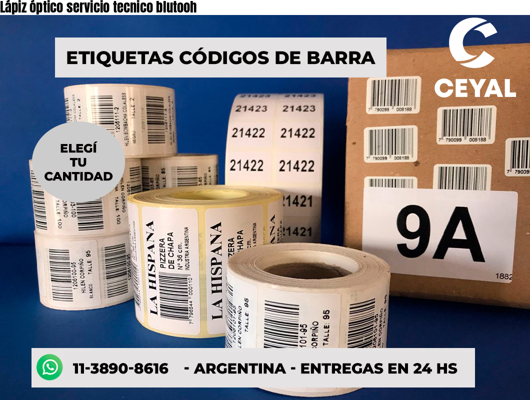 Lápiz óptico servicio tecnico blutooh