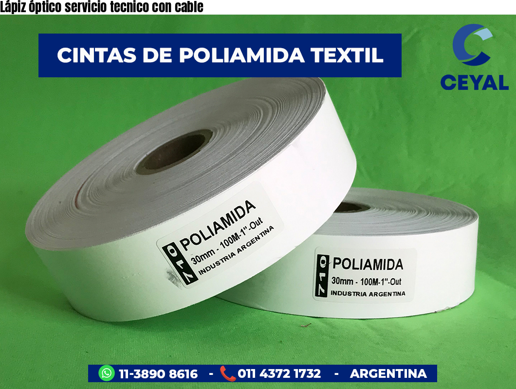 Lápiz óptico servicio tecnico con cable
