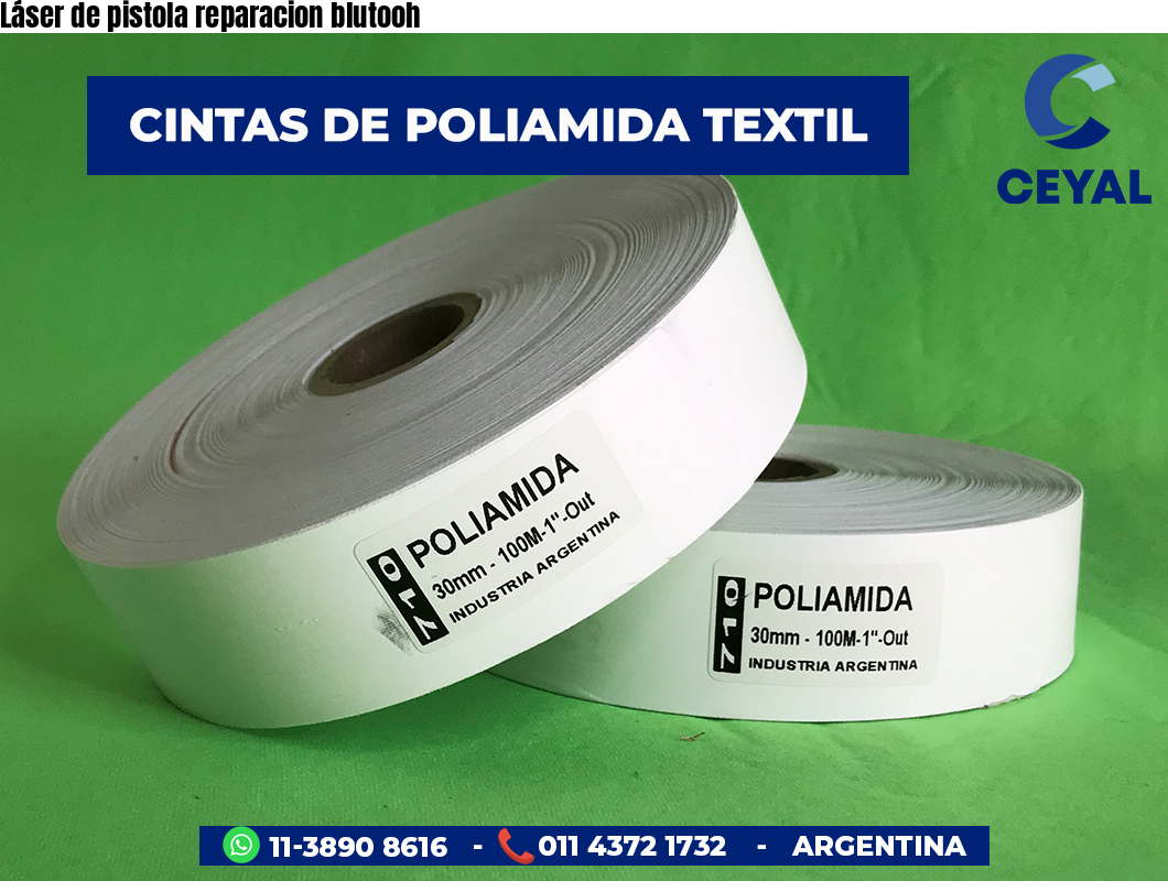Láser de pistola reparacion blutooh