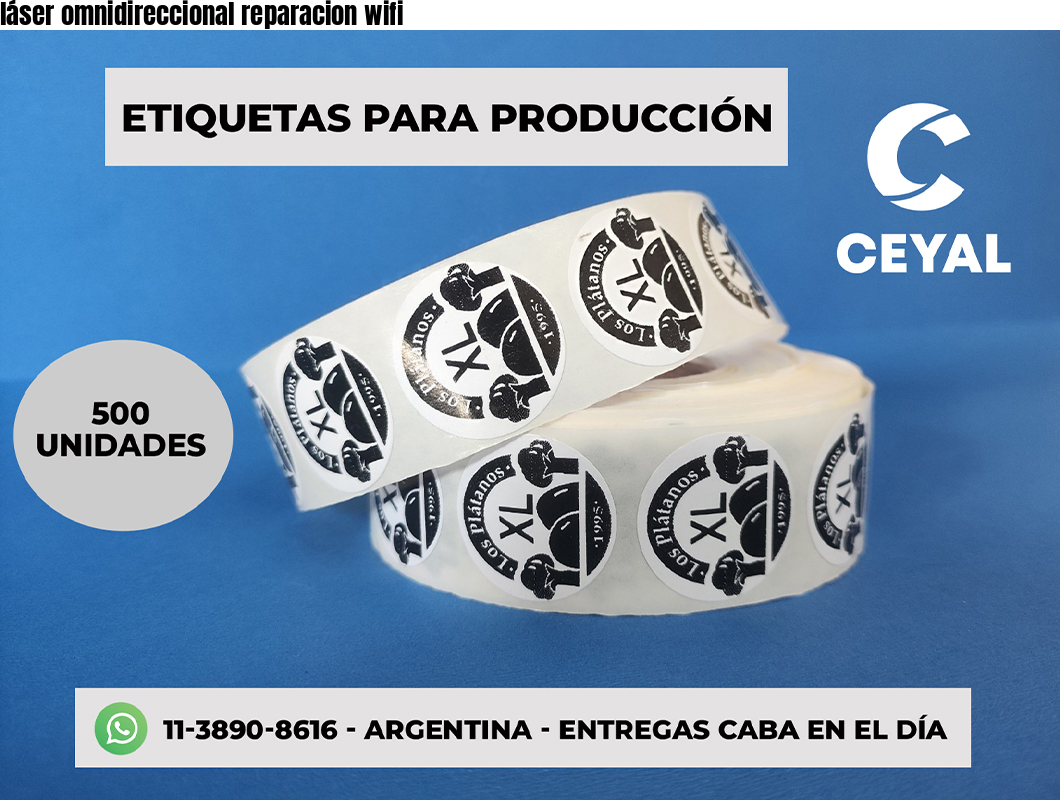 láser omnidireccional reparacion wifi