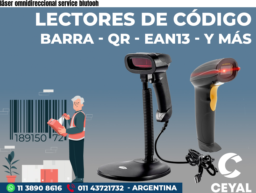láser omnidireccional service blutooh