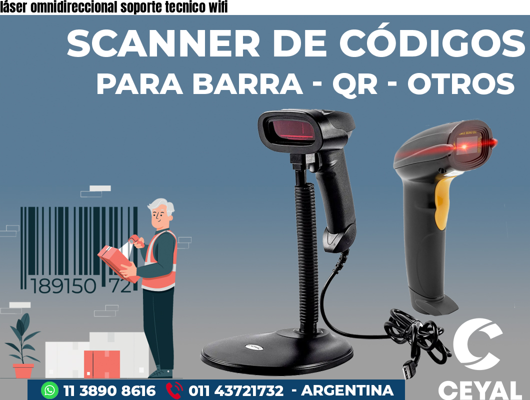 láser omnidireccional soporte tecnico wifi