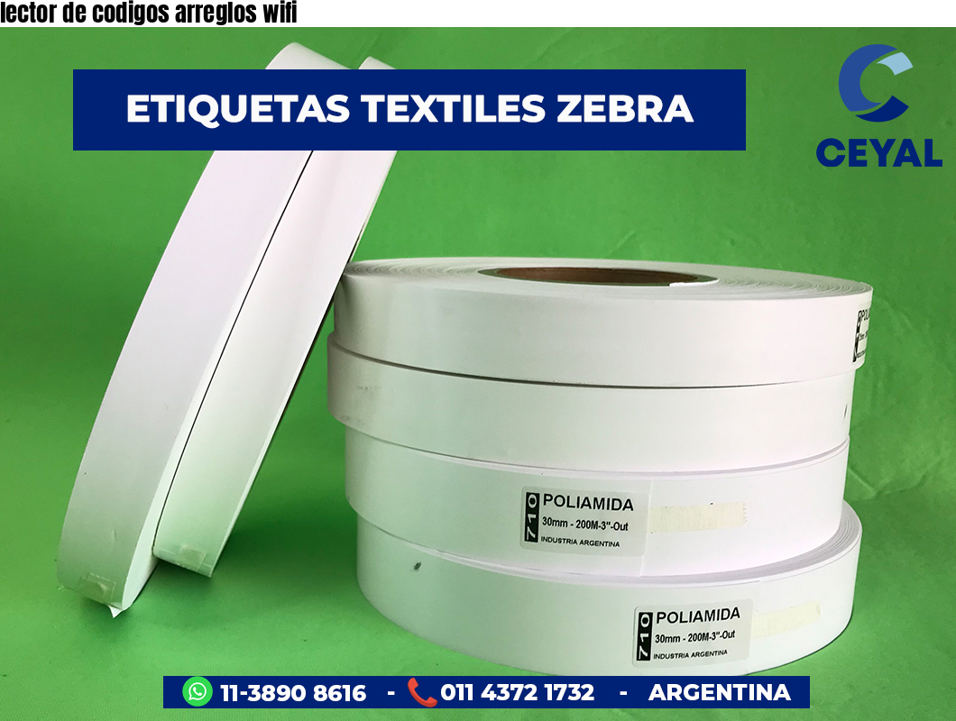 lector de codigos arreglos wifi