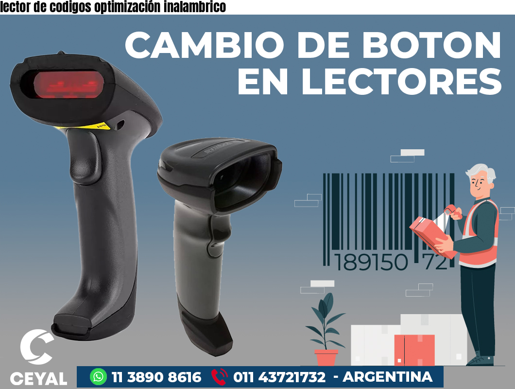 lector de codigos optimización inalambrico