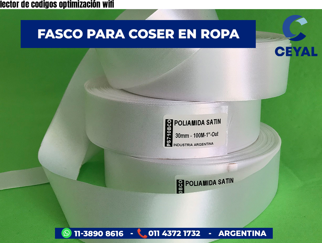 lector de codigos optimización wifi