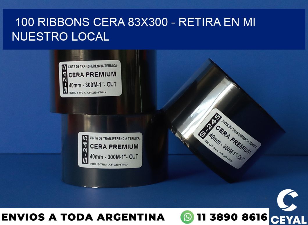 100 Ribbons cera 83×300 – retira en mi nuestro local