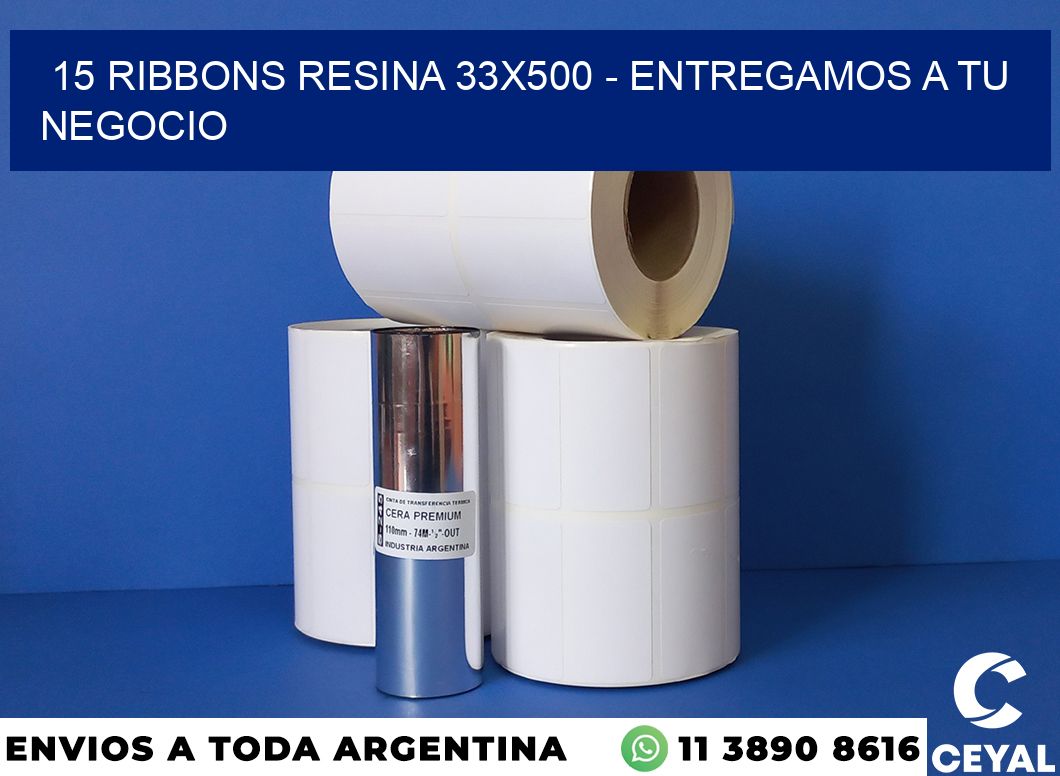 15 Ribbons resina 33×500 – entregamos a tu negocio