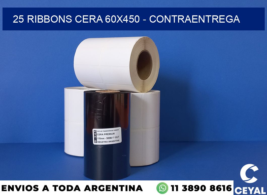 25 Ribbons cera 60×450 – contraentrega