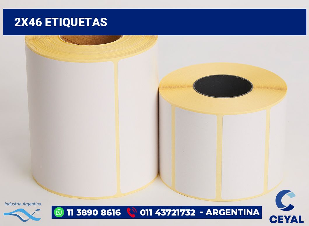 2x46 Etiquetas