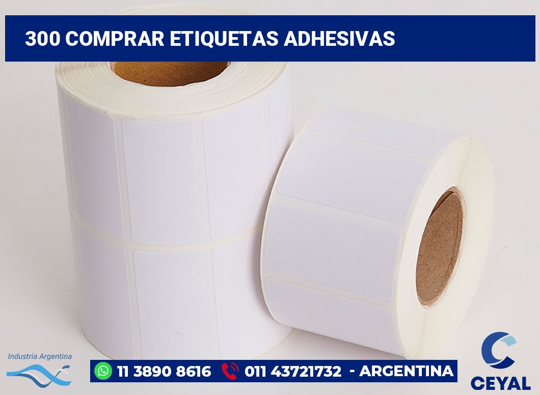 300 Comprar etiquetas adhesivas