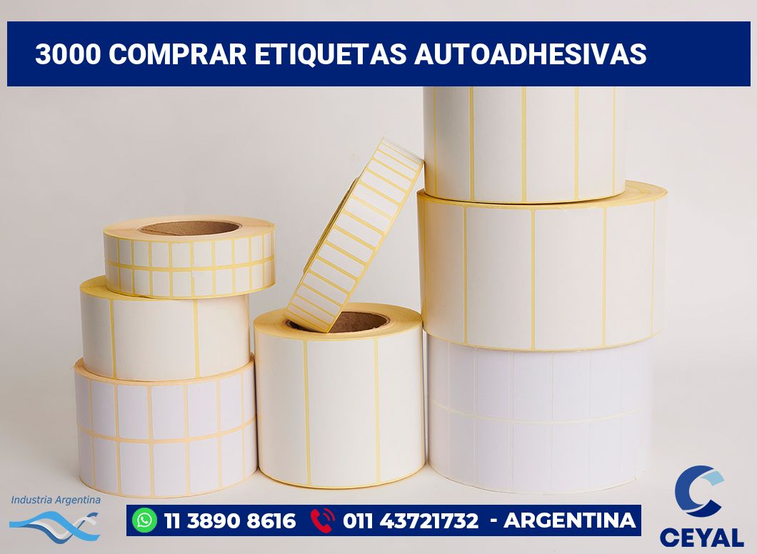 3000 Comprar etiquetas autoadhesivas