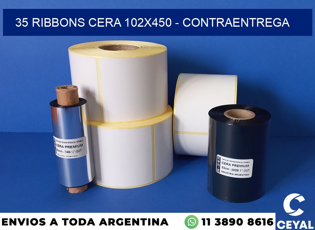 35 Ribbons cera 102×450 – contraentrega