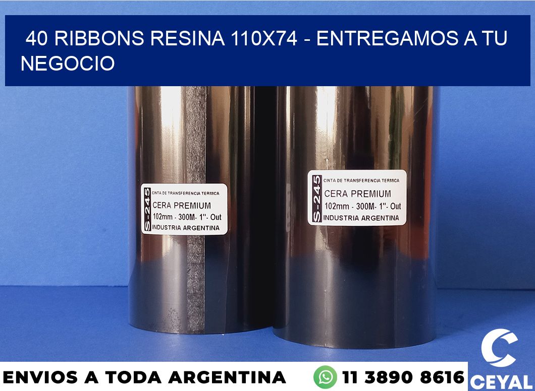 40 Ribbons resina 110×74 – entregamos a tu negocio