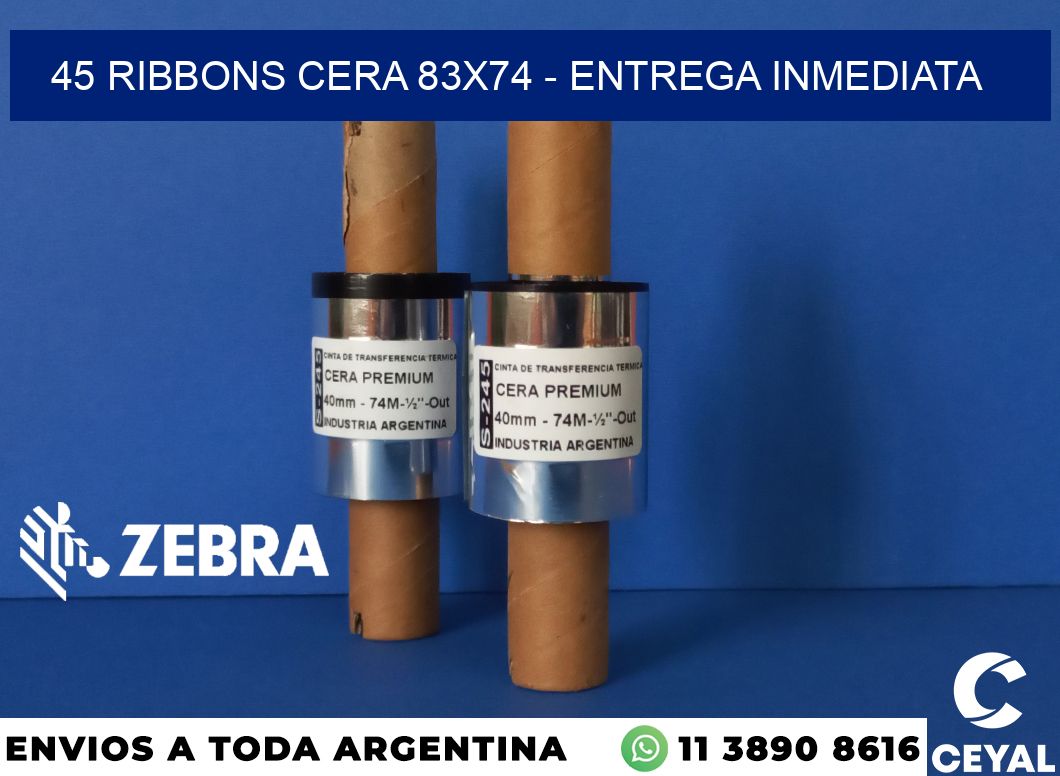 45 Ribbons cera 83x74 - Entrega inmediata