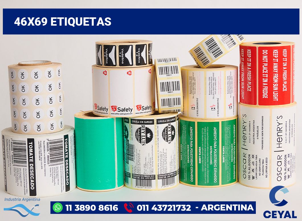 46x69 Etiquetas