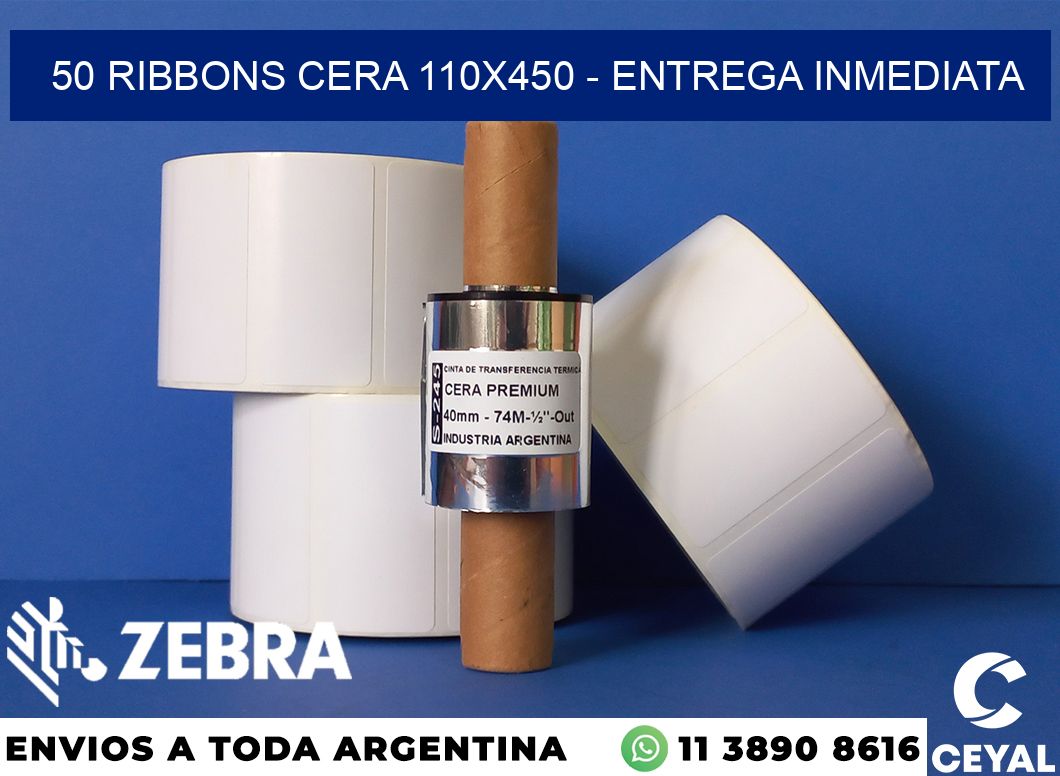 50 Ribbons cera 110x450 - Entrega inmediata