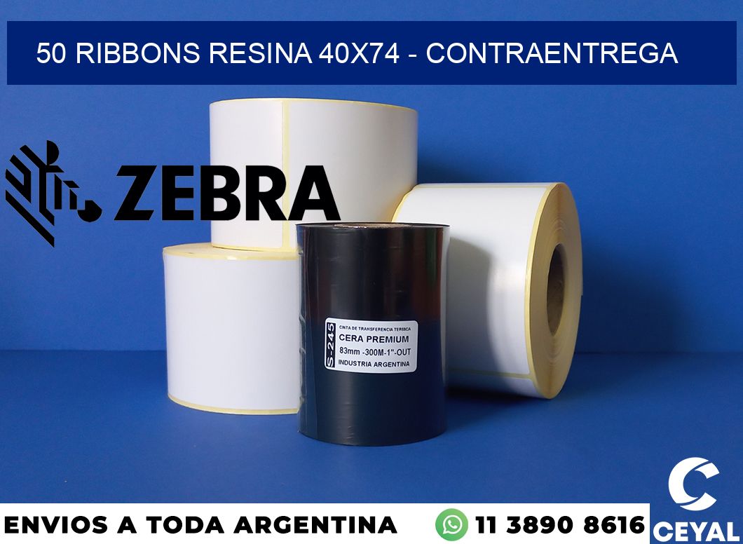 50 Ribbons resina 40x74 - contraentrega