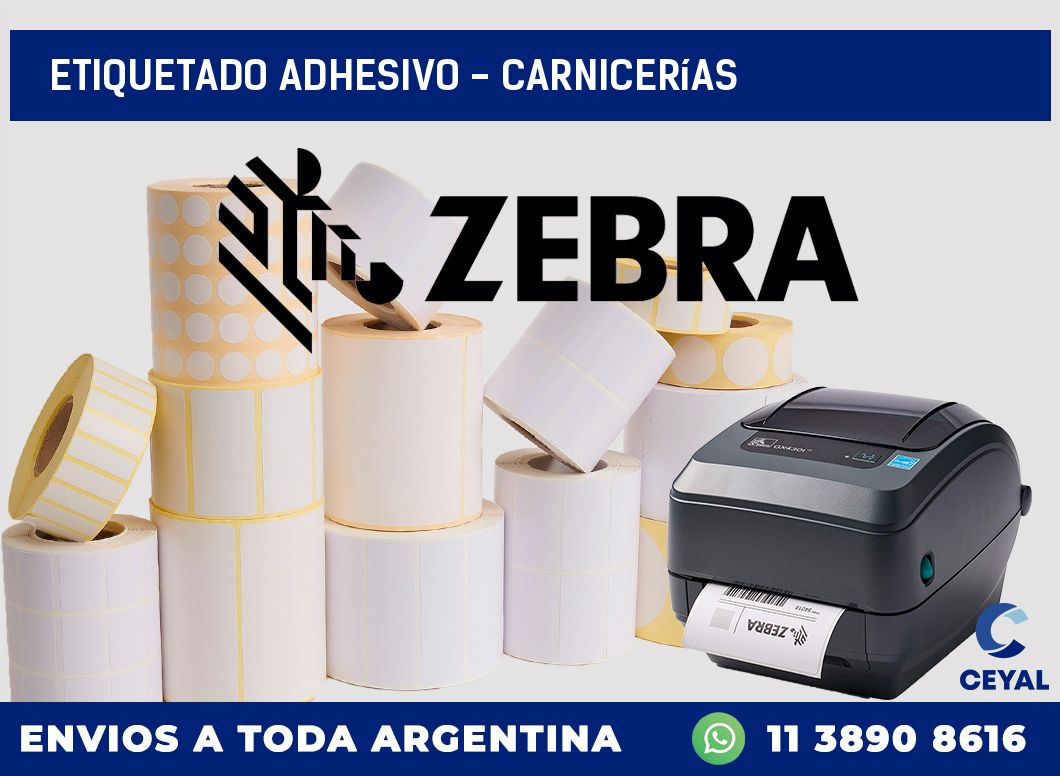 Etiquetado adhesivo – Carnicerías