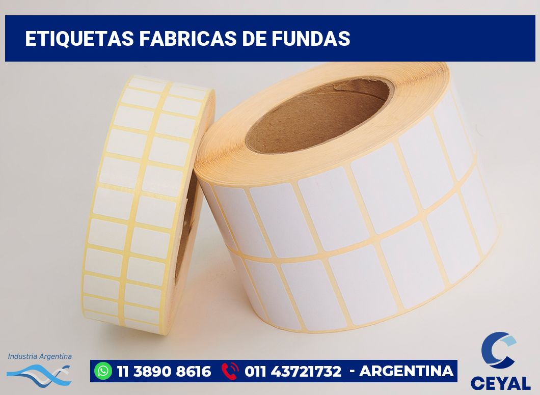 Etiquetas Fabricas de fundas