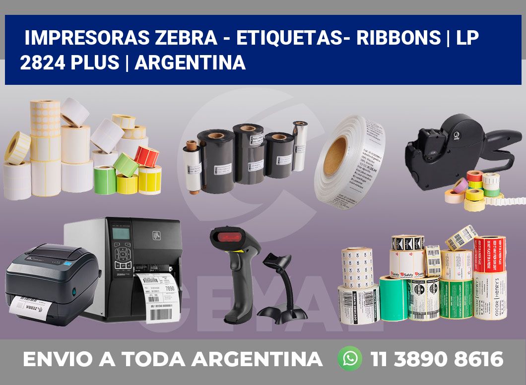 Impresoras Zebra – Etiquetas- Ribbons | LP 2824 Plus | Argentina