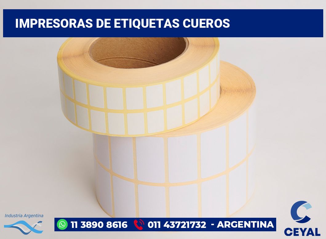Impresoras de etiquetas Cueros