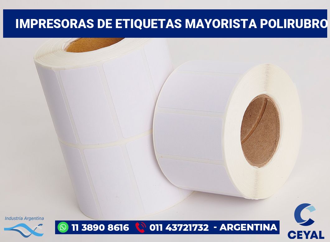 Impresoras de etiquetas Mayorista polirubro
