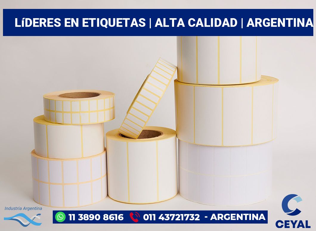 Líderes en etiquetas | Alta calidad | Argentina